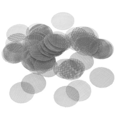 MECCANIXITY Pipe Screen Stainless Steel Screens 20mm Diameter for Pipe Filter, Pack of 50
