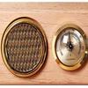HongLianRiven Cigar Box Humidor Large Capacity Hygrometer and Humidifier Sealed Cigar Cabinet Cedar Lining Box view 3