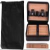 HongLianRiven Cigar Box Humidor Cigar Case Crocodile Grain Portable Travel Outdoor Humidor Case Cigar Holder Storage Box view 1