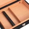 HongLianRiven Cigar Box Humidor Moisturizing Crocodile Leather Cow Leather Lined with Cedar Wood Sticks Cigar Box view 2