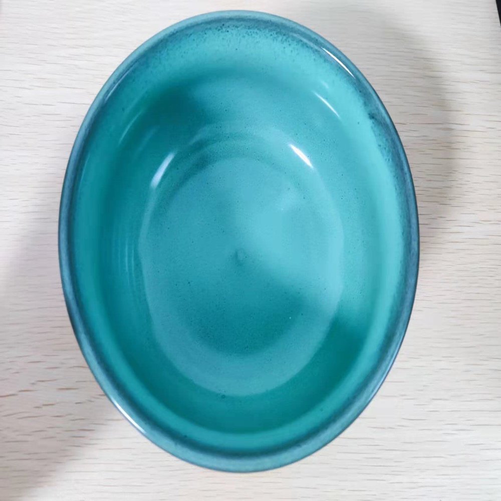 Hasense 23 Ounce Ceramic Bowls Set for Salad, Cereal, Soup and Oatmeal, Green, 1 PC