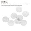 MECCANIXITY Pipe Screen Stainless Steel Screens 6mm Diameter for Pipe Filter, Pack of 50 view 3
