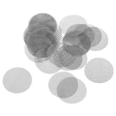 MECCANIXITY Pipe Screen Stainless Steel Screens 25.4mm Diameter for Pipe Filter, Pack of 30