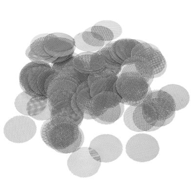 MECCANIXITY Pipe Screen Stainless Steel Screens 20mm Diameter for Pipe Filter, Pack of 100