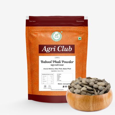 Agri Club Babool Phali Powder-Acacia Nolotica-Kikar Phali 250M