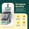 Empire Rolling Benny Lite King Size Cones  72 Count (24 Packs)  100 Bill Design, 111mm Ultra-Thin, Eco-Friendly, Natural Finish view 3