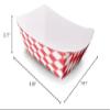 Case of 500 Paper Food Trays Hot Dog, Popcorn, Nacho, Burger (Size 500 5lb) view 3