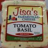 Nebraska Farmstead Cheese Block 3 Piece Sampler | Tomato Basil, Gouda, Spinach & Artichoke | 8 oz Each | Crafted in Small Batches | Hand-Cut and Carefully Aged | Jisa's Farmstead Cheese view 4