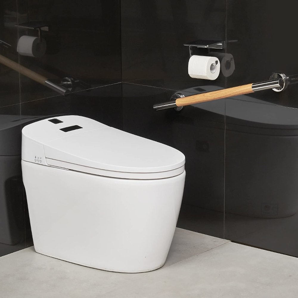 DCFV Safety Hand Rail, Support Shower Handle, Modern Non-Slip Shower Grab Bar, Multifunction Portable Grab Bar, Suitable for Elderly and Pregnant Women