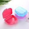 AKOAK 2 Pcs Oral Protection Storage Case, Denture Storage Case, with Vent Hole, Suitable for Office, Travel, Home - Light and Small, Snap-Tight Retainer Holds (Pink) view 2