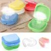 AKOAK 2 Pcs Oral Protection Storage Case, Denture Storage Case, with Vent Hole, Suitable for Office, Travel, Home - Light and Small, Snap-Tight Retainer Holds (Green) view 4