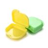 AKOAK 2 Pcs Oral Protection Storage Case, Denture Storage Case, with Vent Hole, Suitable for Office, Travel, Home - Light and Small, Snap-Tight Retainer Holds (yellow) view 3