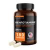 Zenavea Benfotiamine 300mg - Benfotiamine b1-180 Capsules (3 Months Supply) - Vegan, Non-GMO, Gluten-Free view 1