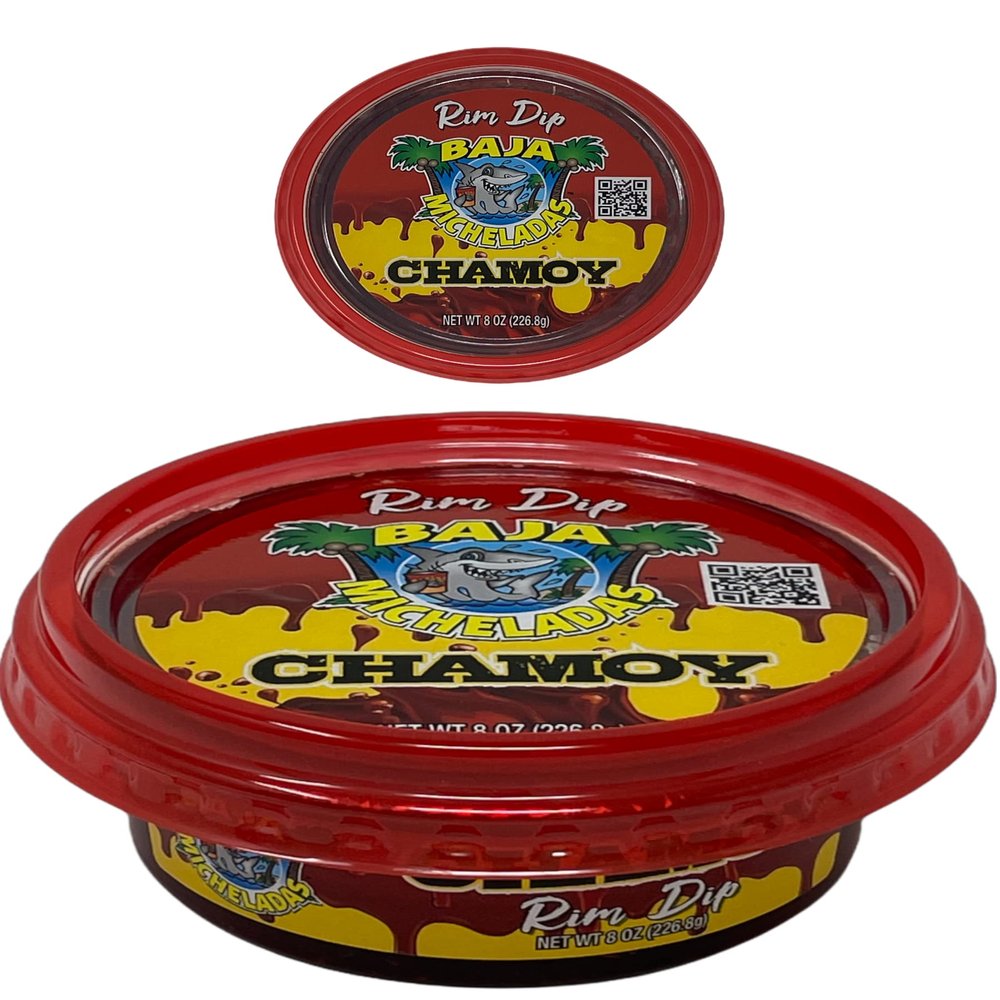 Rim Dip Chamoy michelada Rimmer, Rimming Paste Dip, Michelada Flavoured Great for Micheladas, Beer, Margaritas, Drinks, Fruit, Veggies, Seltzers And Spice. (12)