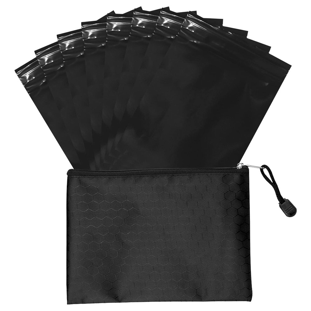 Feminine Personal Disposal Bags,100 Pack 6x8 inches Black Opaque Zip Seal Tampon disposal bags with Black Storage Bag Discreet Disposal for Tampons,Sanitary Pads,Sanitary Liners