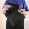 Feminine Personal Disposal Bags,100 Pack 6x8 inches Black Opaque Zip Seal Tampon disposal bags with Black Storage Bag Discreet Disposal for Tampons,Sanitary Pads,Sanitary Liners view 2