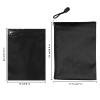 Feminine Personal Disposal Bags,100 Pack 6x8 inches Black Opaque Zip Seal Tampon disposal bags with Black Storage Bag Discreet Disposal for Tampons,Sanitary Pads,Sanitary Liners view 4
