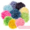 Zonon Easter Grass Basket Filler Raffia Paper Shreds Stuffers Craft Tissue Raffia Filler Grass for Gift Packaging Easter Egg Hunt Party Favors Decoration(35oz,Multi Color) view 4