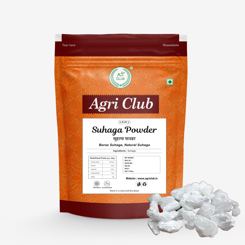 Agri Club Suhaga Powder - Borax Powder - Sodium Borate -Powder 400M