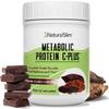 Metabolic Protein C-Plus, Whey Protein Powder & Shake Meal Replacement with Vitamin C, L-Glutamine & Digestive Enzymes, Low Carb Protein Drink, Support Metabolism, Energy & Gut health 1.1 lb Chocolate view 1