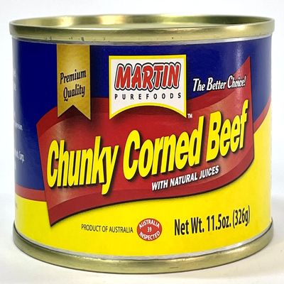 Martin Purefoods Chunky Corned Beef 11.5 oz per can (2)