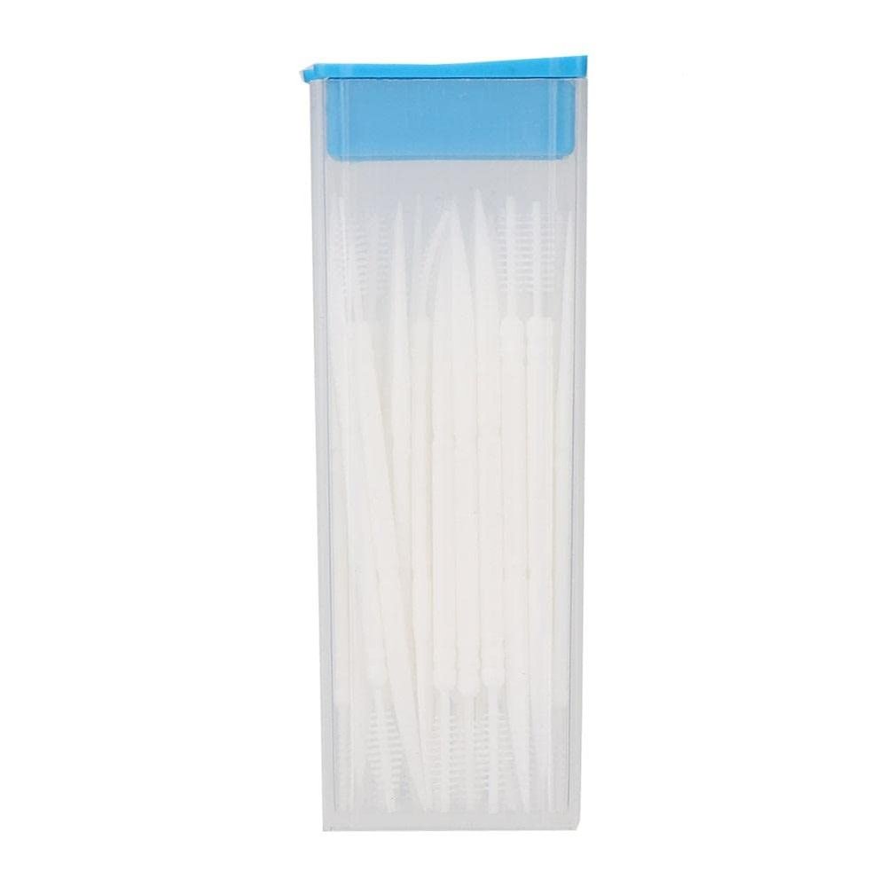 3 Box Interdental Brushes, 2.6in Length Portable Dental Flosser Small Dental Toothpick Dental Oral Teeth Cleaning Tool for Professional Dentists and Daily Use