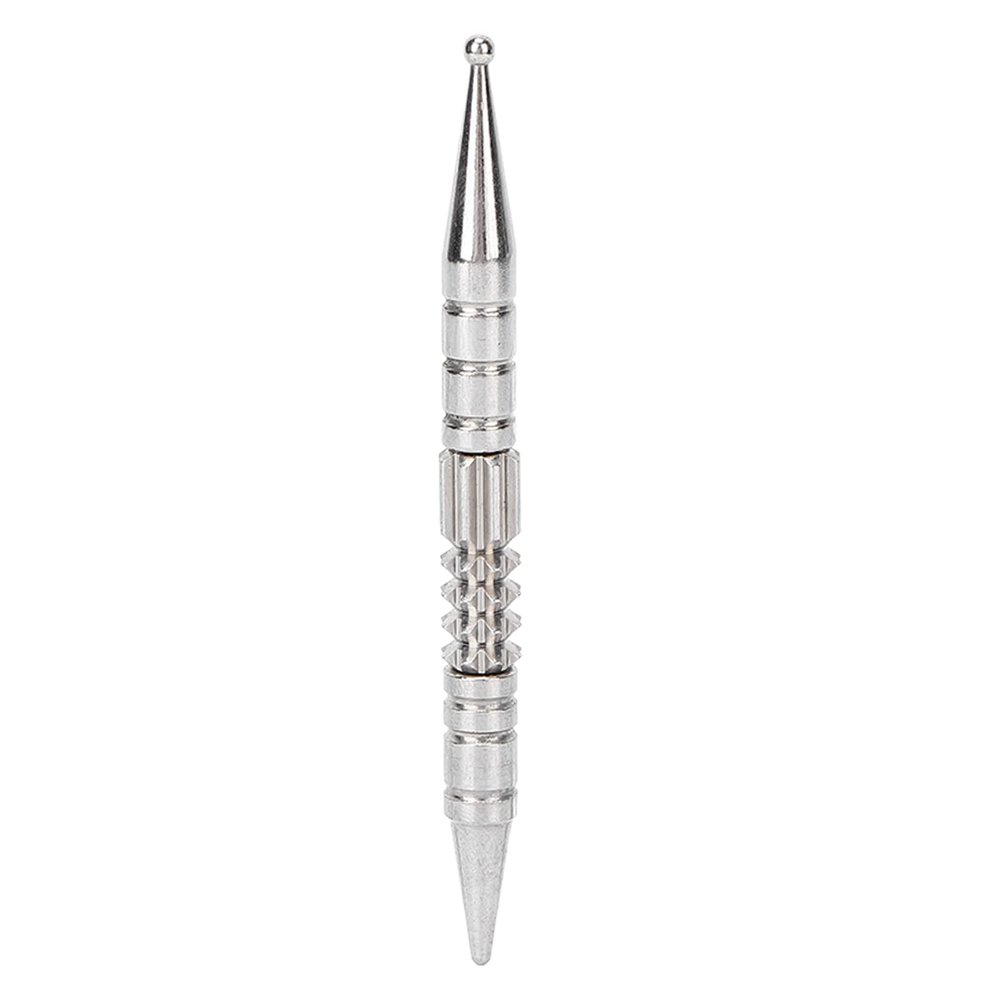 Agatige Dual Head Reflexology Tools, Stainless Steel Manual Ear and Body Acupuncture Massage Pen, Trigger Point Deep Tissue Massage Tool for Full Body