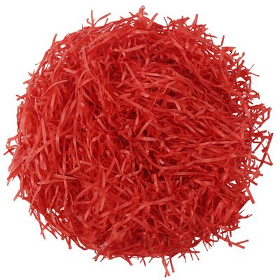 DIYASY Red Shredded Paper for Gift Box,1/2 LB Valentine Grass Basket Filler Crinkle Cut Easter Tissue Paper for Christmas DIY Gift Box Packaging