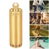 Geriop Keychain Pill Holder, Removable Emergency Pill Case for Outdoor Travels view 3