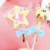 01 02 015 Gift Wrap Decoration, Cute Convenient Twist Tie Bows with 20pcs for Sealing(Blue dots) view 3