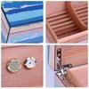 HongLianRiven Cigar Box Humidor Creative Cigar Cabinet Cedar Wood Lining Moisturizing Box with Humidifier and Hygrometer view 2