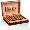 HongLianRiven Cigar Box Humidor Portable Cedar Wood Cigar Case Wooden Cigar Storage Box with Humidor Humidifier view 4
