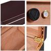 HongLianRiven Cigar Box Humidor Cigar Accessories Cigar Box,Cedar Wood Belt Humidifier and Hygrometer, Portable Cigar Humidor view 3