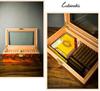 HongLianRiven Cigar Box Humidor Cigar Humidor with Humidifier Hygrometer Handmade Cedar Wood Humidor Cigar Box view 4