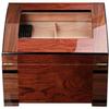 HongLianRiven Cigar Box Humidor Cigar Box, West Wooden Cigar Box Suitable for Smokers' Cigar and Cigar Accessories view 3