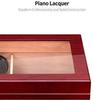 HongLianRiven Cigar Box Humidor Cigar Humidor with Humidifier and Hygrometer Double Cigar Cabinet Double-Layer Large Capacity Can view 3