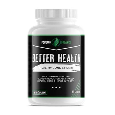 Better Health: Vitamin K + D3 Healthy Bone and Heart.