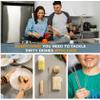 Bamboo Dish Brush Set  Eco Kitchen Cleaning Kit | Bottle Brush, Straw Brush, Scrubber & Sponge | Plastic-Free, Space-Saving, Sustainable view 4