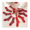 Chinese New Year Red Socks, 2020 Cotton Women's Mid-Tube Socks, Spring Festival Gift Boxed Stockings, 5 Pair (Color : Red-C, Size : 34-39) view 2