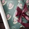 Cute Take Care of Your Mental Health Wrapping Paper Therapist Gift Wrap (12 foot x 30 inch roll) view 4