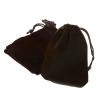 100pcs Velveteen Sack Velvet Cloth Drawstring Bags Jewelry Bags Pouches Small Candy Gift Bags for Christmas Party Wedding Event Supplies Favors Bags Mixed Colors (3.5"x4.6"/ 9x12cm, Coffee) view 1