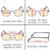 Eyekepper 4 Pack Reading Glasses Blue Light Blocking Memory Titanium Bridge Computer Readers Yellow Tinted +1.50 view 4