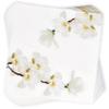 Gift Boutique 100 Magnolia Cocktail Napkins White Floral Blossom Disposable Paper Spring Flowers Beverage Hand Napkin view 1