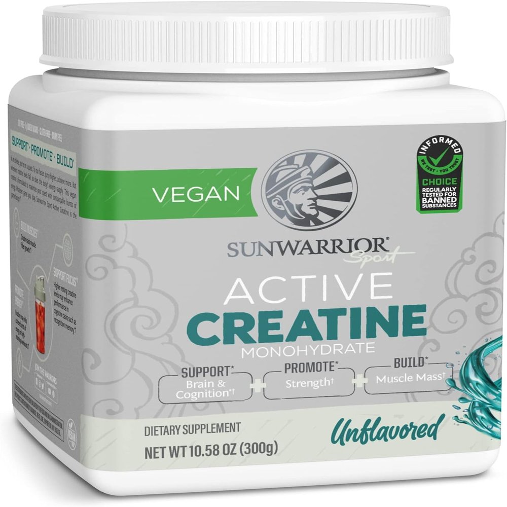 Creatine Monohydrate Powder Micronized PreWorkout Recovery Supplement | Support Muscle Building Strength Training Cognition | Vegan & Keto Friendly Easily Mixes (60 Serving) Unflavored Active Creatine