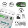Creatine Monohydrate Powder Micronized PreWorkout Recovery Supplement | Support Muscle Building Strength Training Cognition | Vegan & Keto Friendly Easily Mixes (60 Serving) Unflavored Active Creatine view 3
