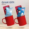 4E's Novelty 50 Packets Mini Marshmallows Individually Wrapped Packs for Hot Cocoa Toppers Christmas Marshmallows For Hot Chocolate Bar Supplies Party Candy Treats Stocking Stuffer Snacks (2 Assorted) view 4