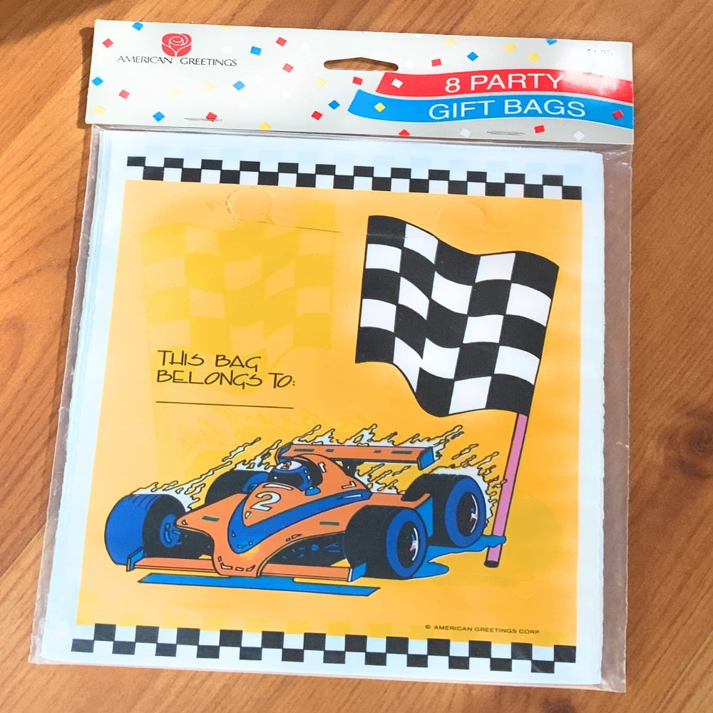 American Greetings Race Car Gift Bags