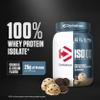 Dymatize ISO100 Whey Protein Powder Isolate, Cookies & Cream, 25g of Protein, 5.5g BCAAs, Less Than 120 Cal., Gluten Free, 1g Fat, 1g Sugar, 2g Carb (20 Servings) view 2