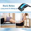 Back Stretcher for Lower & Upper Back Pain Relief - 4-Level Lumbar Support Massager, Spine Decompression for Scoliosis & Sciatica view 4