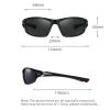 Transition Photochromic Bifocal Reading Glasses for Men and Women Outdoor cycling Square Sports Sunglasses Readers (blue, 275 magnification) view 4